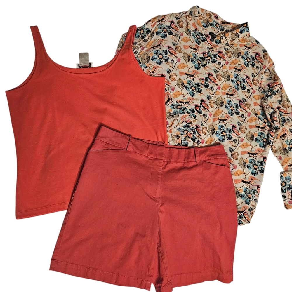 Talbots 3 piece outfit sz L